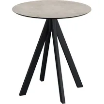 Essentials Infinity Klapptisch Ø 70 x 73,2 cm schwarz/weiß