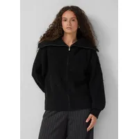QS Strickjacke | schwarz - 54