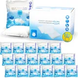 18x Luftentfeuchter Nachfüllpack 400g Raumentfeuchter universelle Feuchtigkeits-Stopper Granulat - Beutel (18x Nachfüllpack 400g)