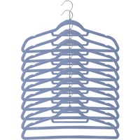 LIVARNO home Kleiderbügel/Hosenbügel (10er Set Kleiderbügel blau)