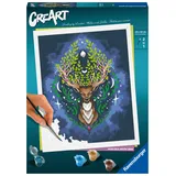 Ravensburger CreArt - Malen nach Zahlen 23640 - Pixie Cold: Mystic Deer
