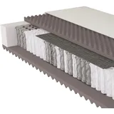 5 Sterne TFK, 29 cm, Taschenfederkern, Boxspring-Feeling 100 cm x 200 cm 4 (101 kg - 120 kg)