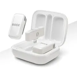 Rode Drahtlos Mikrofonsystem Lightning weiß