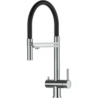 VIZIO 3 Wege Wasserhahn Einhebelmischer Schwarz