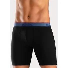 BENCH Langer Boxer schwarz M 4er Pack