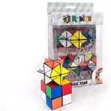 Jumbo Rubik's Magic Star 2 Pack Geschenk Set Zauberwürfel Stern Puzzle Neu