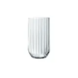 Spiegelau 4-teiliges Longdrinkgläser-Set, Cocktailgläser, Kristallglas, 445 ml, Linear, 4940179, Klar