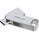 PNY 128GB Duo LINK USB 3.2 Typ-C Dual Flash Drive für Android-Geräte und Computer - Externer mobiler Speicher für Fotos, Videos und mehr - 200MB/s