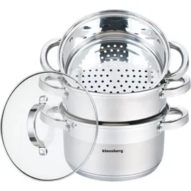 Klausberg KLAUSBERG DAMPFTOPF 4 ELEM. 24cm KB-7145