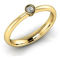 Verlobungsring VR02 585er Gelbgold - 7042