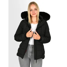 Navahoo Winterjacke Lissandraa schwarz M