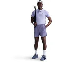 Nike Herren Shorts NikeCourt Advantage dusty amethyst/white L