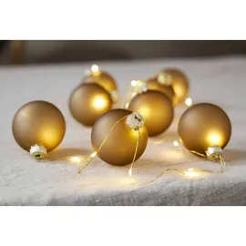 EGLO Lichterkette - L160 x B6 x H6 cm - gold - 22X0,01W inkl. - IP20 - Gold