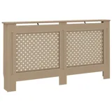 vidaXL Heizkörperverkleidung 152x19x81,5 cm MDF
