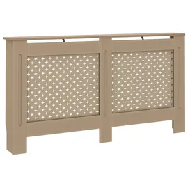 vidaXL Heizkörperverkleidung 152x19x81,5 cm MDF