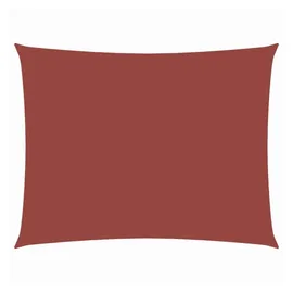 vidaXL Sonnensegel Oxford-Gewebe Rechteckig 3x5 m Terrakottarot