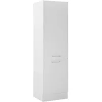 BASIC by Balculina Kühlumbauschrank Turin 60 x 57 x 211 cm Weiß