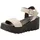 TAMARIS Keilsandaletten Damen Beige/Schwarz 39