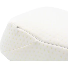 LifenaXX Nackenkissen LX-038 60 x 40 cm Weiß