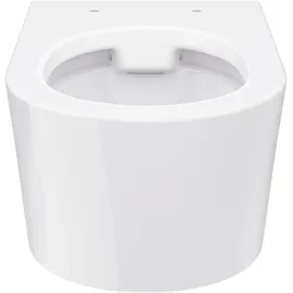 Lenz Melva Wand-WC mit WC-Sitz Weiß spülrandlos