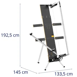 MSW Styroporschneider - 200 W - 1300 mm / 330 mm - Standfuß MSW-ISU-HGIL 5