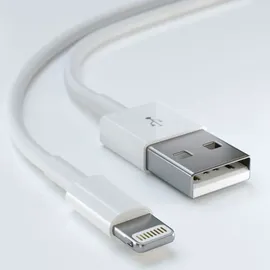 Apple Lightning auf USB Kabel Lightning Stecker auf USB Typ A Stecker 1.00 m weiß (Kabel & Adapter)