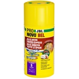 JBL PRONOVO BEL FLAKES, Hauptfutter für alle Aquarienfische von 3-10 cm, Fischfutter-Flocken, Größe S, 100 ml