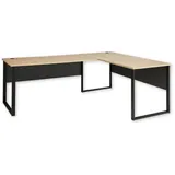 Innostyle Eckschreibtisch Memphis Artisan Eiche