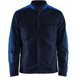 Blakläder Bundjacke Industrie Stretch, marineblau / kornblau, Unisex-Größe: S