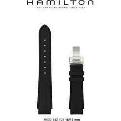 Hamilton - Chatham Band-set Leder-schwarz-16/16 H690.142.101 - schwarz