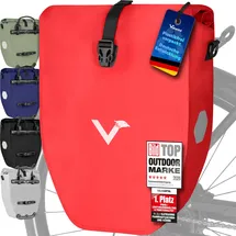 Valkental ValkBasic Gepäckträgertasche rot