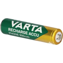 Varta 2x Akku AAA 1,2V 800mAh kompatibel Telefon AEG Eole 1425 1800B 1825