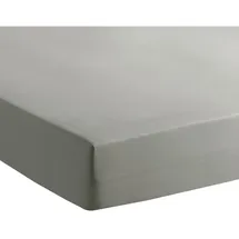 Traumschlaf Spannbettlaken Baumwolle-Jersey-Elasthan 120 x 200 - 130 x 200 cm Grau 2 St.
