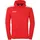 Kempa Emotion 27 Kapuzenjacke rot/weiß 140