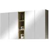 Spiegelschrank   ¦ beige ¦ Maße (cm): B: 140 H: 75 T: 19.0