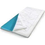 Stendebach Topper STENDEBACH "Softtop Luxus TENCELTM G-Cozy, 90x200, 180x200 cm und weitere Größen", grau, B:90cm H:8cm L:200cm, Gelschaum, Topper, Allergiker geeignet (Hausstauballergiker), Temperaturausgleichend
