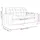 vidaXL 2-Sitzer-Sofa Hellgrau 120 cm Stoff