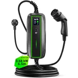 Green Cell EV PowerCable Mobile Ladestation Typ 2 6.5m Ladekabel EV16