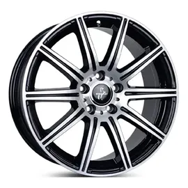 Keskin Tuning KT16 8,0 x 18 5 x 112 ET30 MB66,6 Schwarz Poliert