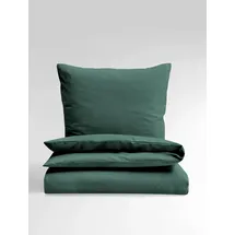 BIERBAUM Bettwäsche Biber B/L: 135x200 cm) - grün - BL 135x200 cm