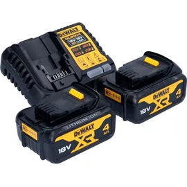 DeWalt DCK 2062 M2T inkl. 2 x 4,0 Ah + Ladegerät + TSTAK