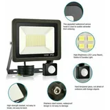 Led Außenstrahler - 100W - Mit Bewegungsmelder - IP65 Wasserdicht - 60000 lm - Kaltweiß - Beleuchtung für Garten Garage Sportplatz