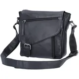 The Skandinavian Brand Damen Leder Schultertasche Mixed Farbsortierung 00-schwarz