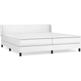 vidaXL Boxspringbett 200 x 200 cm Weiß