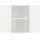 kochstation Eckhängeschrank KS-Virginia 60 x 34 x 57 cm Weiß