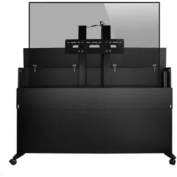 MonLines SIDEB86A mobiles Display Sideboard mit Lift bis 86 Zoll, anthrazit