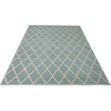 Leonique Teppich »Elliota«, rechteckig, grafisches Rauten-Design, modern, Kurzflor-Teppich, grün