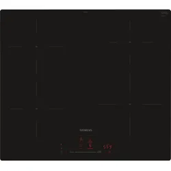 Siemens EH601HEB1E, iQ100, Induktionskochfeld, 60 cm, Schwarz, flächenbündig (integriert)