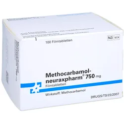 METHOCARBAMOL-neuraxpharm 750 mg Filmtabletten 100 St