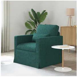 vidaXL Sofa Dunkelgrün 78 x 78 x 80 cm Stoff